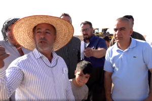 Kerkük’te Kürt çiftçilere ait tarım arazilerindeki hendek gerilimi araştırılıyor