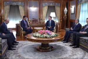Neçirvan Barzani, Alman parlamenter Serdar Yüksel’i kabul etti: Güvenlik ve işbirliği gündemde
