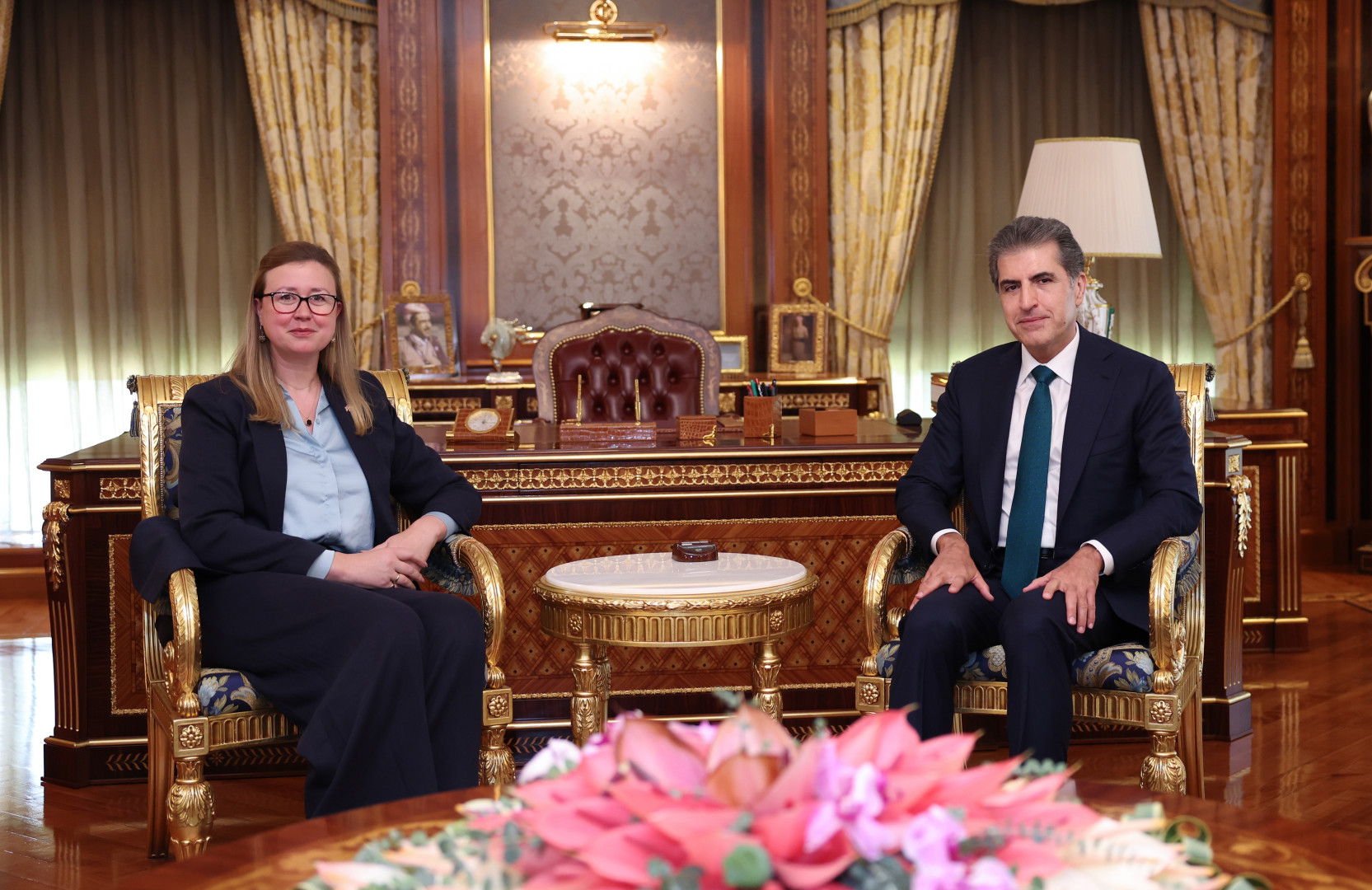 Neçirvan Barzani, İngiltere'nin Erbil Başkonsolosu'na desteğini yineledi
