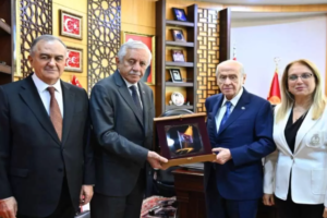 MHP TBMM Grubu'ndan Bahçeli'ye ziyaret