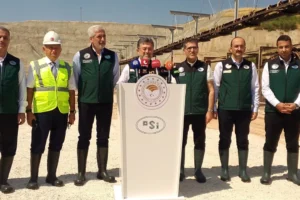 Bakan Yumaklı Silvan Baraj Projesi'nini inceledi: Baraj Eylül 2027’de su tutmaya başlayacak