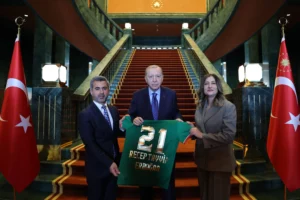 Amedspor yönetimi, Erdoğan ile bir araya geldi