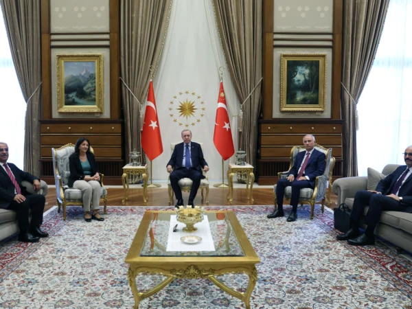Erdoğan ile görüşme sonrası DEM Parti İmralı Heyeti’nden kritik açıklama!