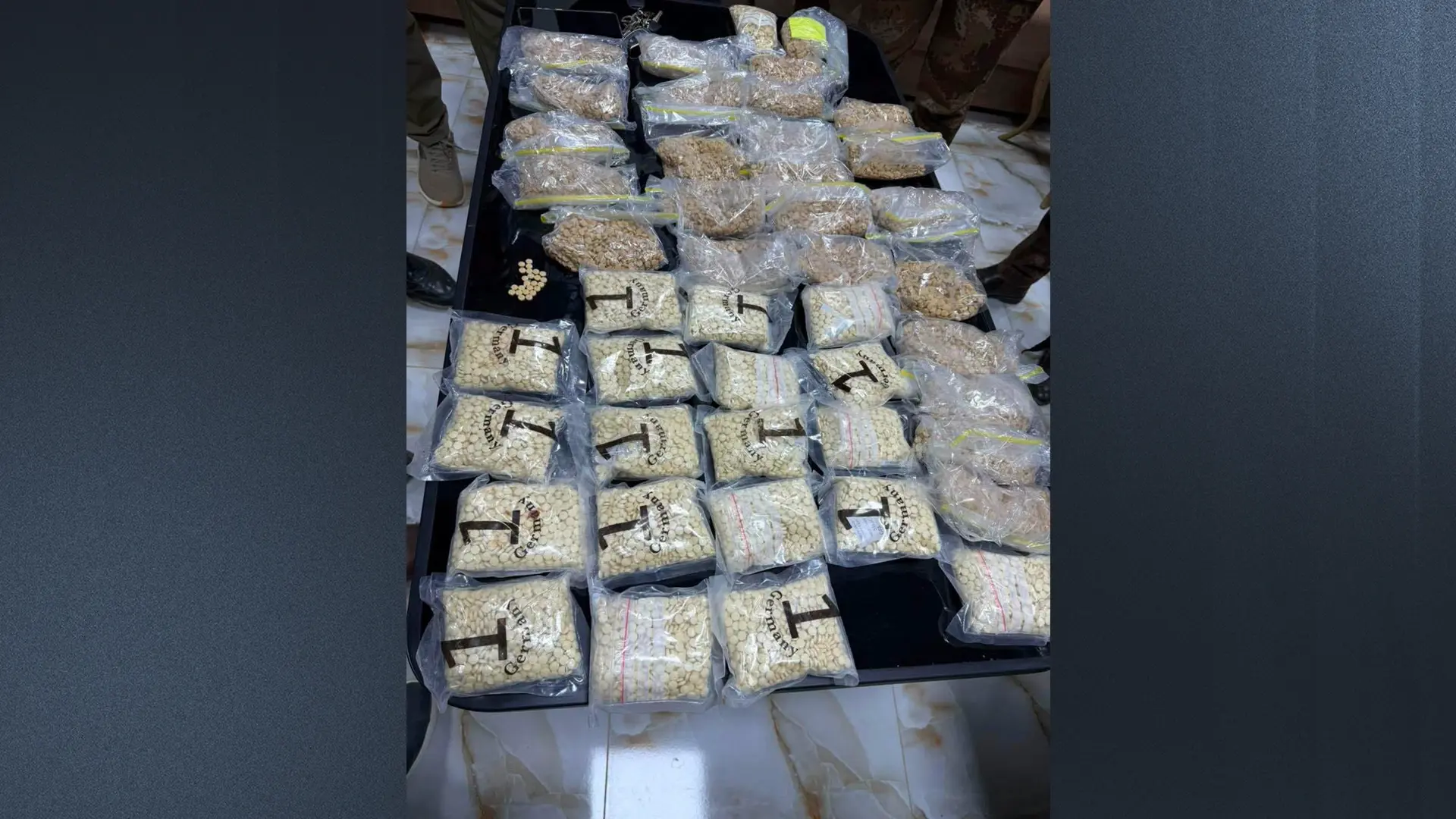 Irak sınırında narkotik darbe: Tankerin gizli bölmesinden 45 bin hap çıktı!