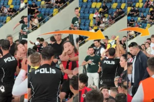 Fenerbahçeli küçük çocuğun formasını zorla çıkarttırdı: Gençlerbirliği taraftarına gözaltı
