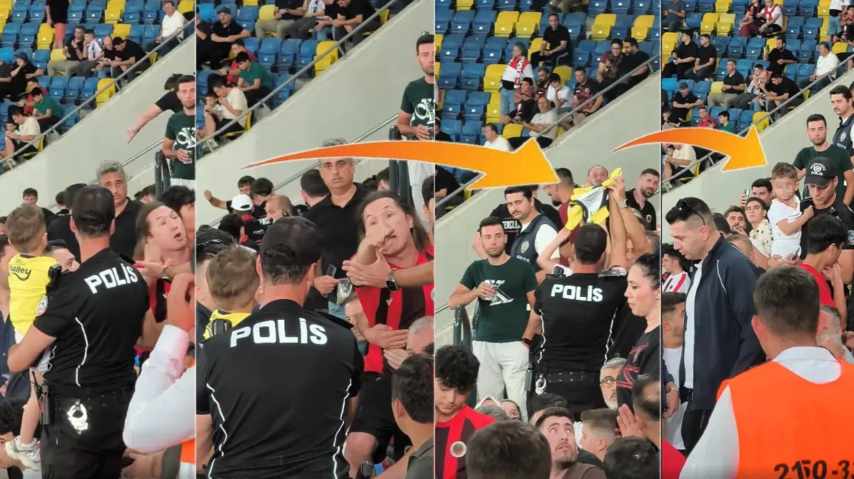 Fenerbahçeli küçük çocuğun formasını zorla çıkarttırdı: Gençlerbirliği taraftarına gözaltı
