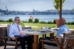 Şeybani ve Barack İstanbul’da görüştü: Gündem yaptırımlar ve yeniden inşa