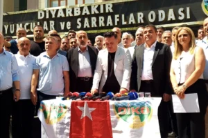 Diyarbakır’da kuyumcuya saldırı sonrası esnaf kepenk kapattı