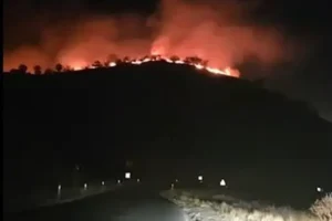 Pencwen ve Şarbajêr'de yangın: Ormanlık ve otluk alanlar yandı