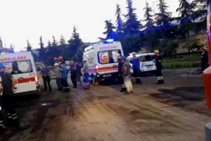 Samsun’da demir çelik fabrikasında patlama