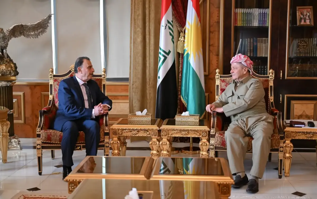 Barzani, Filistin Başkonsolosu Kerki’yi kabul etti: Her iki halkın davası meşrudur
