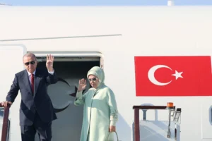 Erdoğan, Şanghay İşbirliği Teşkilatı Zirvesi için Bişkek’e gitti