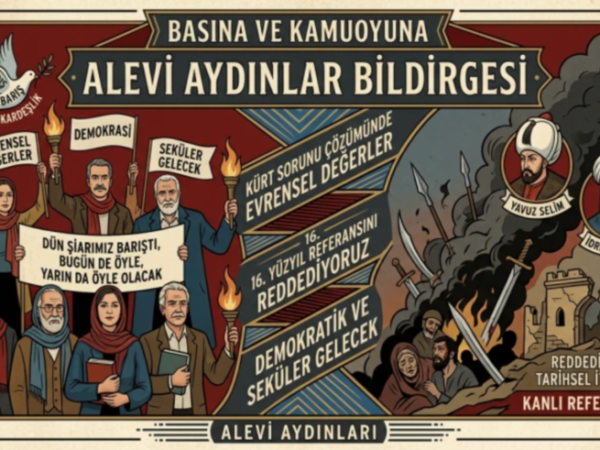 Bir grup 'Alevi aydın'dan çözüm süreci bildirisi: 'Barış sevindirici ama Öcalan'ın tarihsel referanslarını reddediyoruz'