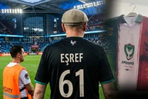 Trabzonlu Eşref Saral Diyarbakır’da 1.500 Amedspor forması dağıttı