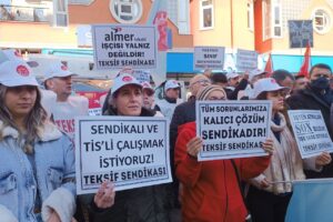 İmalat sanayisinde kayıtlı kadın işçi sayısında düşüş, sendikalaşma diplerde