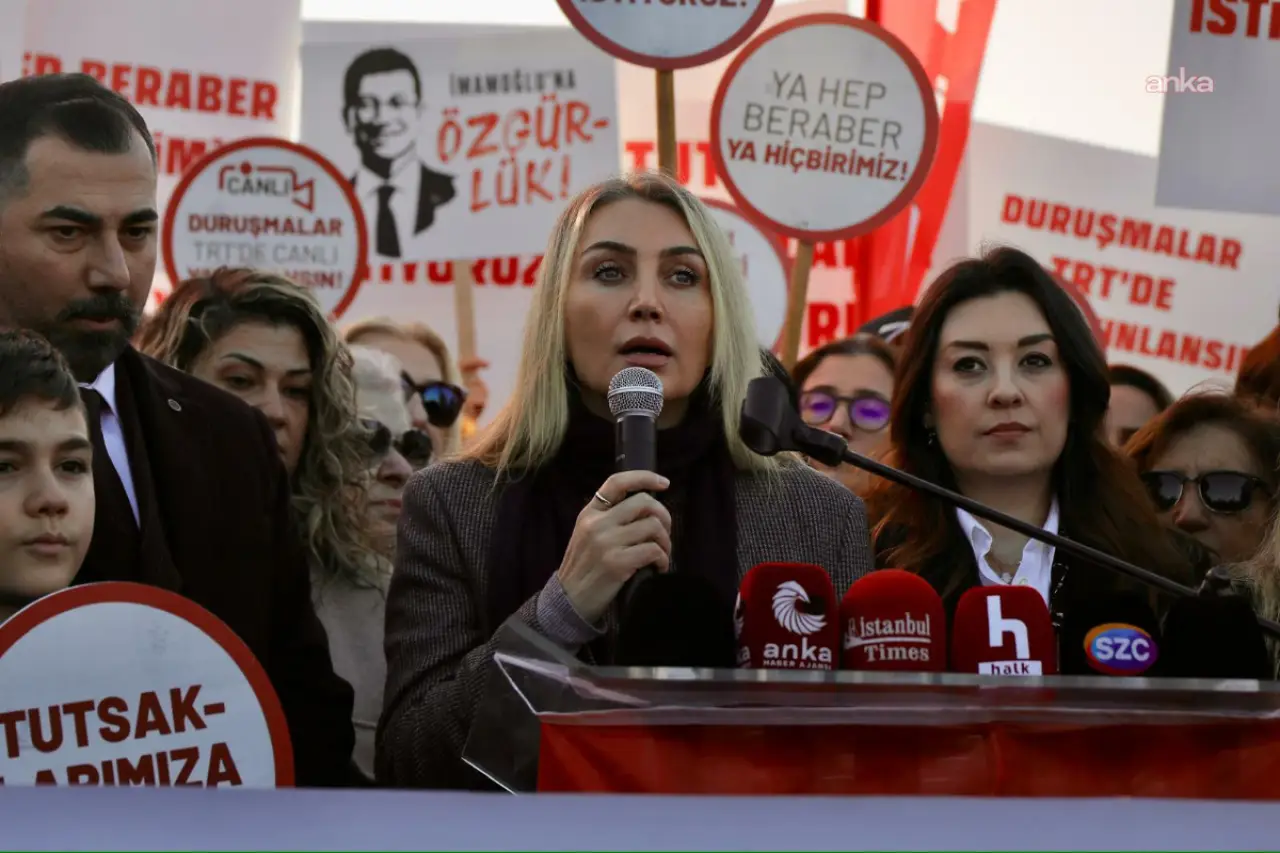 Dilek Kaya İmamoğlu: Koca bir adliye salonu yapıldı ama adaletin şartı yine sağlanamadı