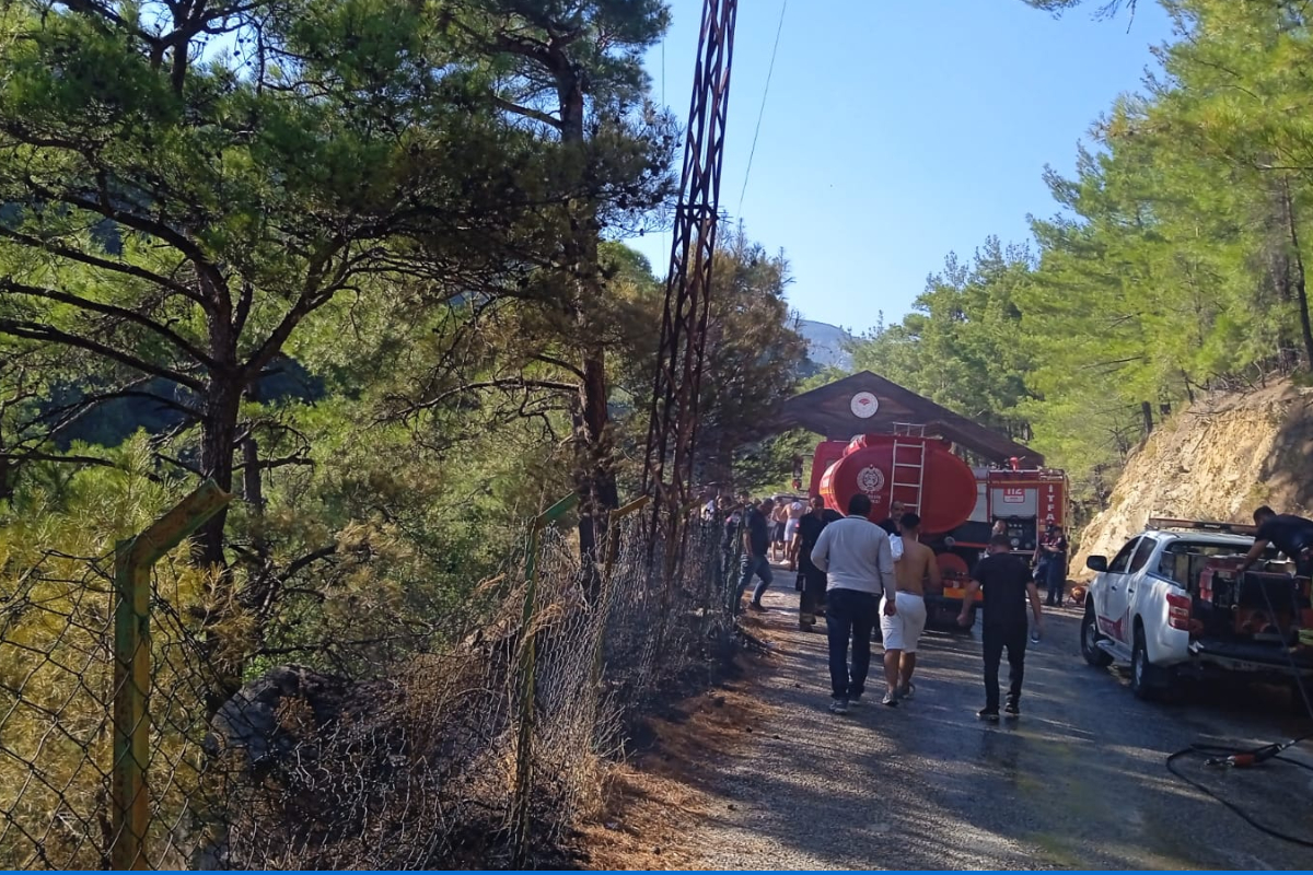 Balıkesir’de çıkan dört yangın söndürüldü