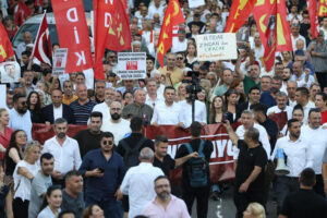 AKP’ye geçen Eren Ali Bingöl, Tuzla'da protesto edildi: Özgür Çelik'ten 40 milyar liralık rant iddiası