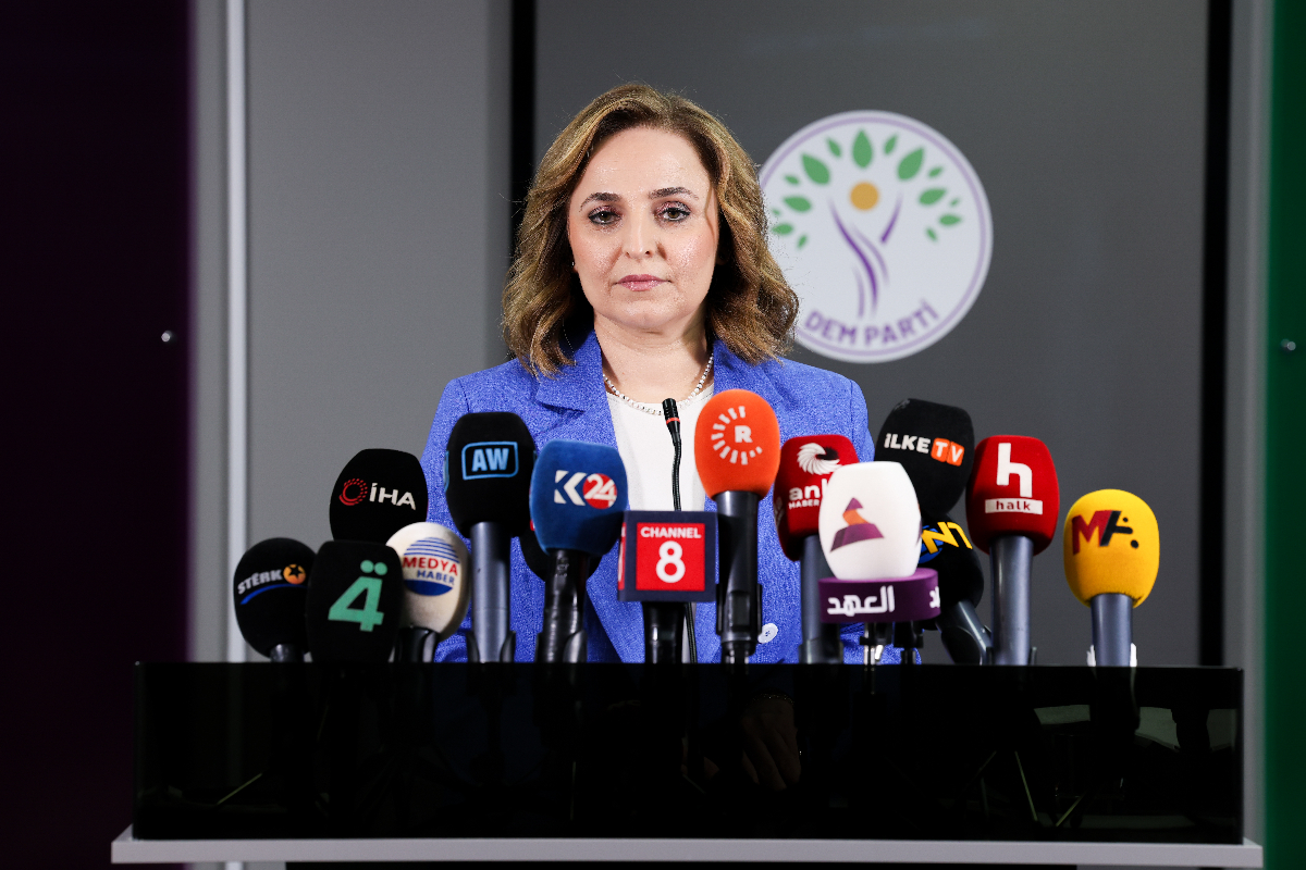 DEM Parti Sözcüsü Doğan: ‘Demirtaş ve Yüksekdağ bir saniye daha içeride tutulmamalı’