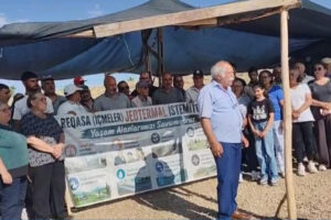 Varto'da JES'e karşı nöbet 95'inci gününde: İstanbul Varto Ekoloji Platformu nöbeti Rakasan köyüne devretti