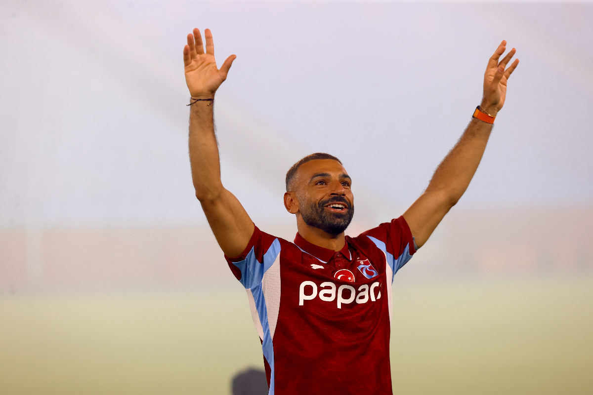 Salah Papara Park'a çıktı, "Bize her yer Trabzon" dedi