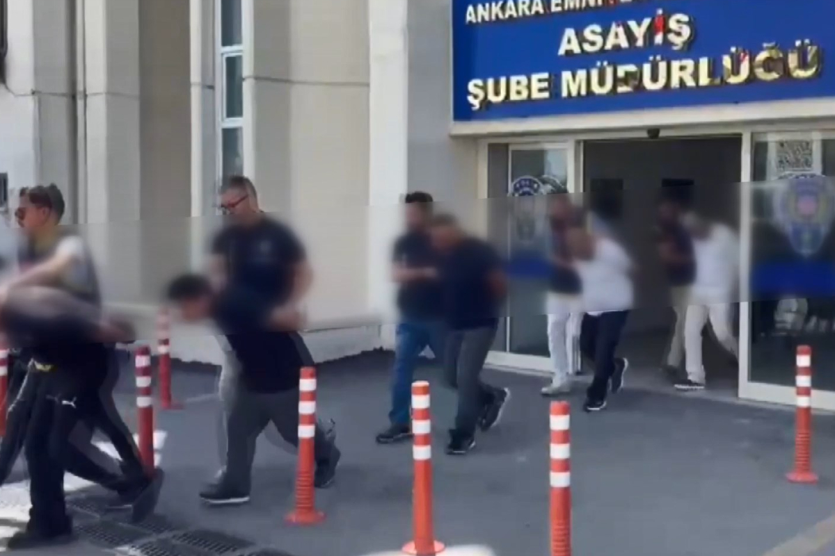 Ankara'da korsan otoparkçı operasyonu: 10 kişiye ev hapsi