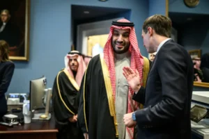 Bin Selman ve Macron bölgedeki gelişmeleri görüştü