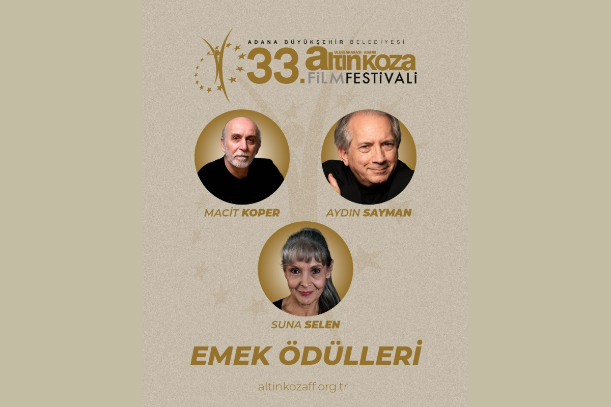 Altın Koza'da Emek Ödülleri'nin sahipleri belli oldu: Suna Selen, Macit Koper ve Aydın Sayman'a verilecek