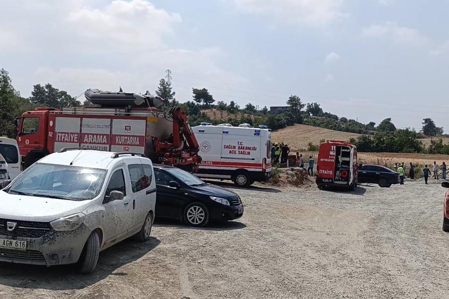 Adana'da içme suyu projesi çalışması sırasında göçük: 1 işçi hayatını kaybetti, 1 işçi yaralandı