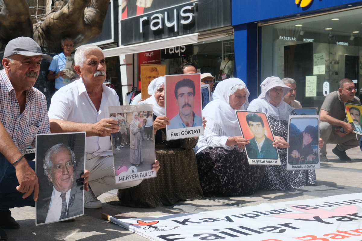 "Kayıplar bulunsun, failler yargılansın" eylemi 749'uncu haftasında