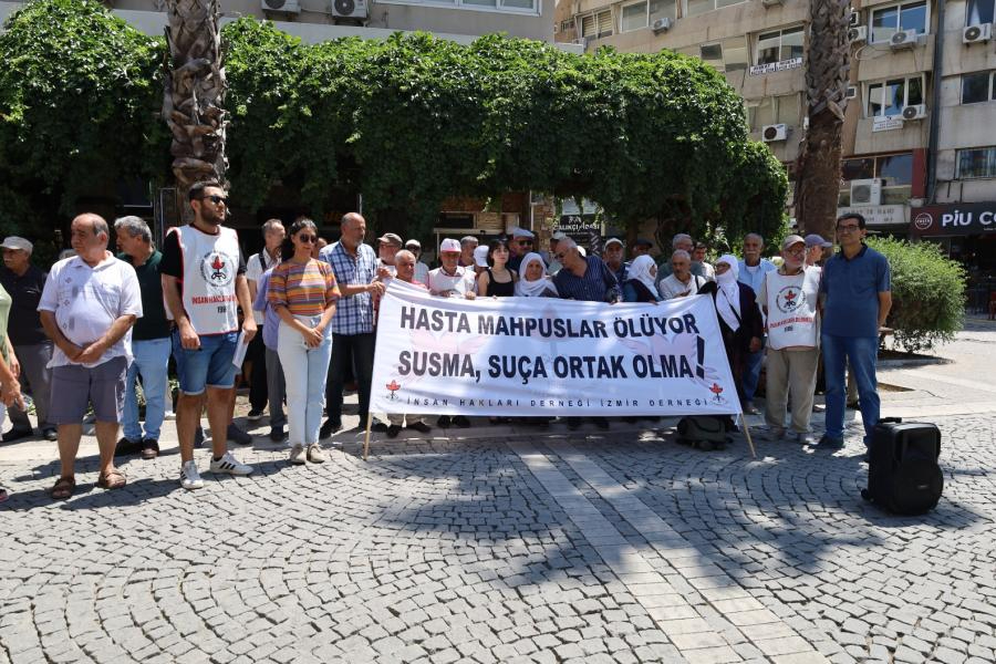 İzmir'de hasta mahpus Hayrettin Adak için açıklama: Tedaviye erişim hakkı sağlanmalıdır