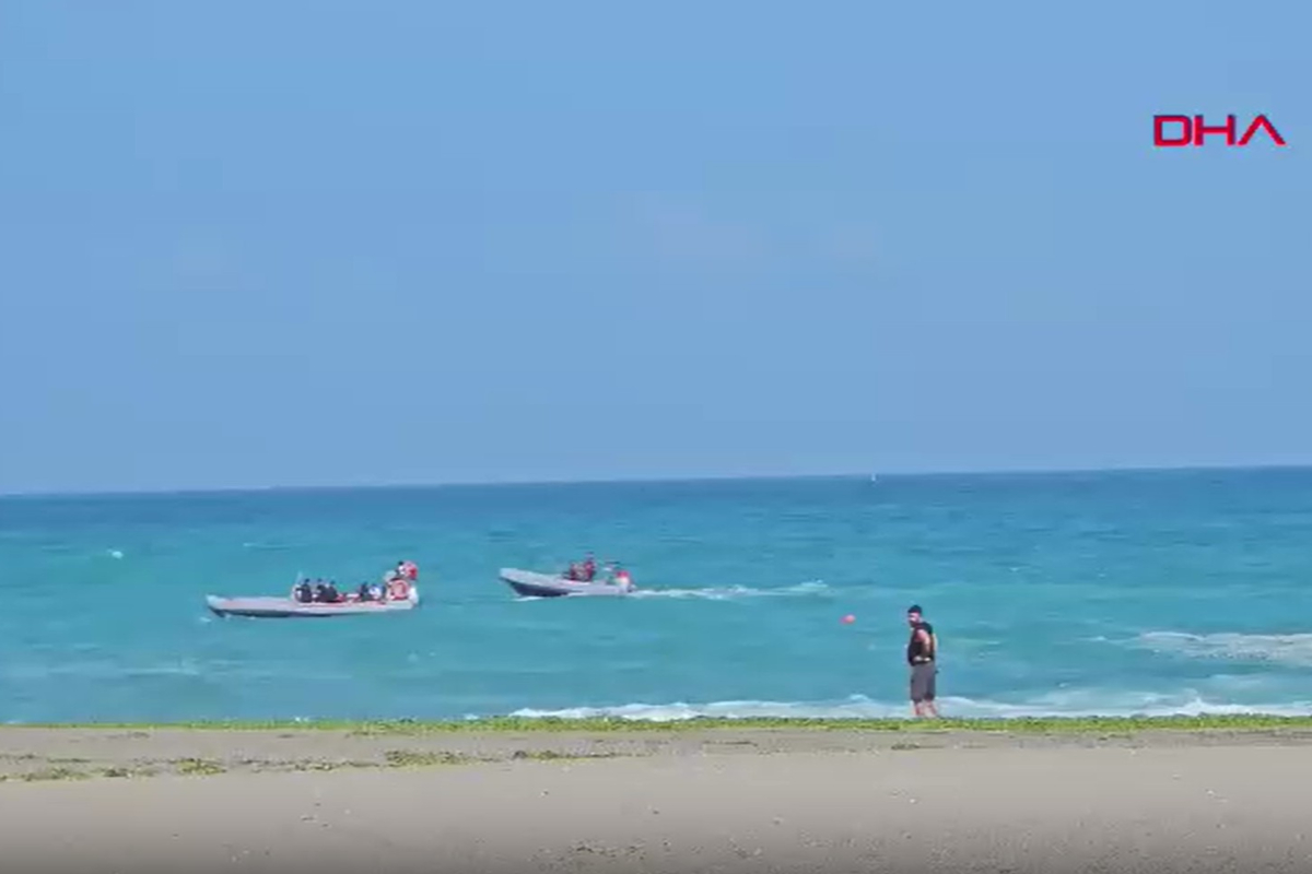 Zonguldak'ta denizde kaybolan Muhammet'i arama çalışmaları devam ediyor