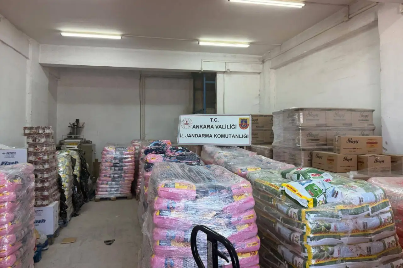 Ankara'da sahte ürün operasyonu: 37 ton deterjan ve kozmetik ürünü ele geçirildi