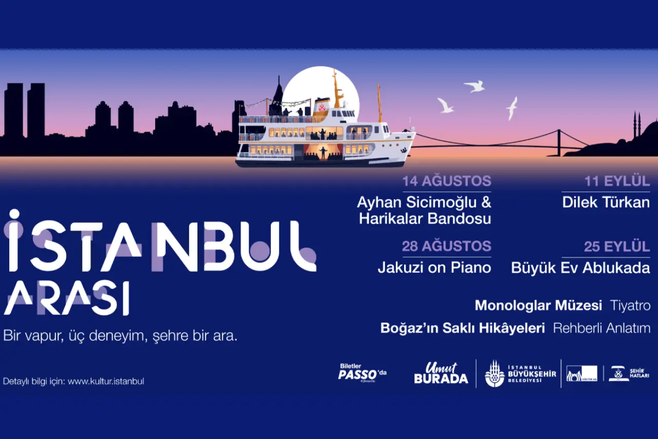 Boğaz’da kültür sanat yolculuğu: ‘İstanbul Arası’ başlıyor