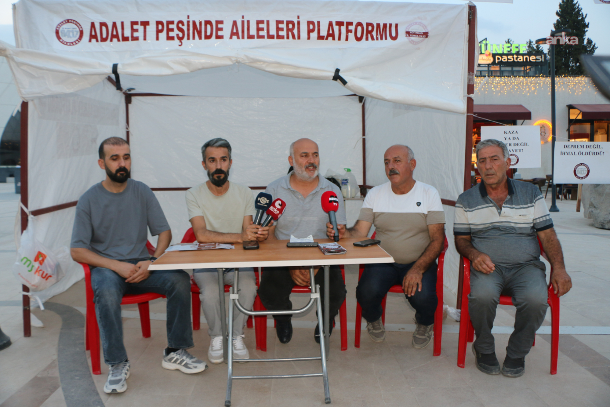 Adalet Peşinde Aileleri Platformu Adıyaman Temsilciliği: "Deprem davalarında görülmemiş hukuksuzluklar yaşanıyor"