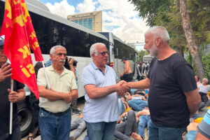 Emek Partisi Ankara İl Örgütü Doruk Madencilik işçilerini ziyaret etti