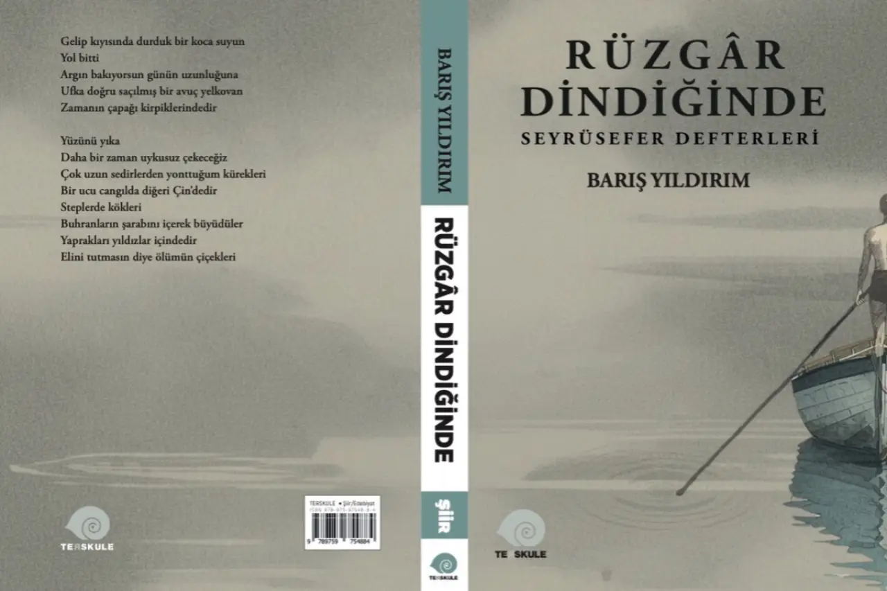 Barış Yıldırım’dan üçüncü şiir kitabı 'Seyrüsefer Günlükleri' çıktı