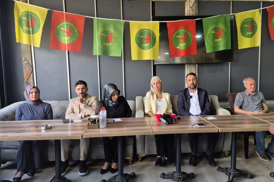 DBP Eş Genel Başkanı Uçar'dan "çerçeve yasa" açıklaması: "Yasayı hem desteklemeyi hem de tamamlamayı görev biliyoruz
