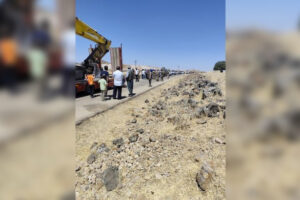 Balpınar'da köylüler GES için gelen iş makinelerini durdurdu