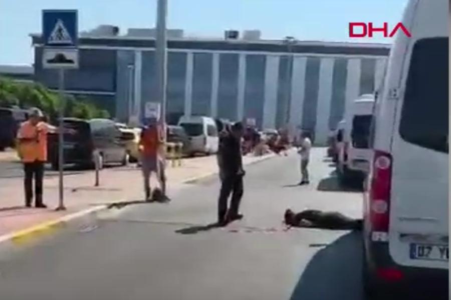 Antalya Havalimanı'nda kadın cinayeti: Evli olduğu emekli polis tarafından öldürüldü