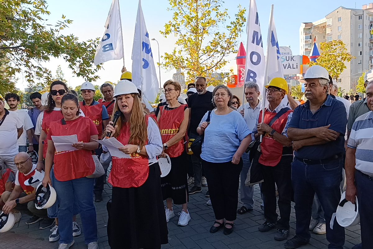 TMMOB Eskişehir İKK’den maden işçileriyle dayanışma: İşçilerin hakları ödensin