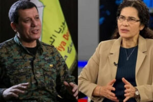 Mazlum Abdi ve İlham Ahmed, Şeybani ile görüştü