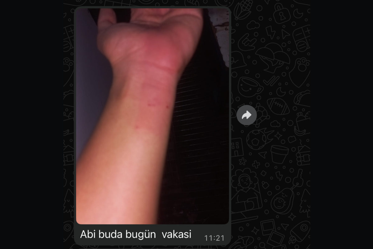 1 yeni mesaj: Abi bu da bugünün vakası