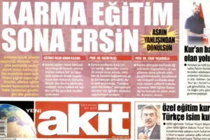 Karma eğitim yeniden hedefte: Akit sürmanşetten saldırdı