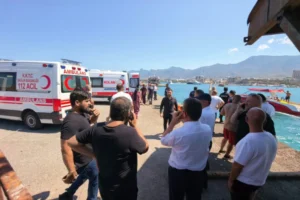 Girne’de 8 kişinin hayatını kaybettiği gemi kazasında 9 kişi mahkemede: Kaptandan “dalgalar” savunması
