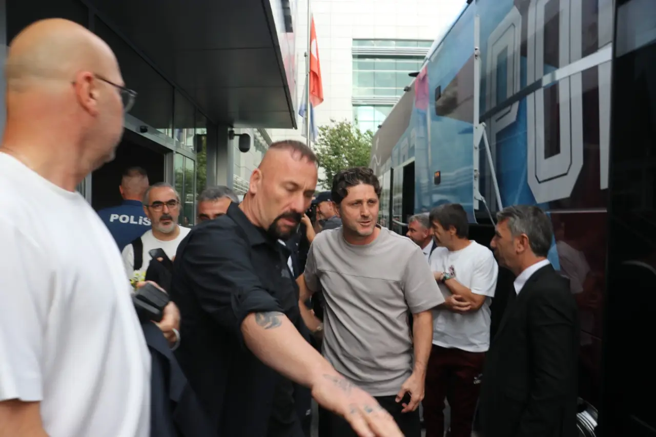 Trabzonspor, Amedspor maçı için Diyarbakır’a geldi