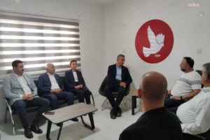 Yeni Parti heyetinden facia sonrası Girne ziyareti: 'Bile bile öldürdüler'