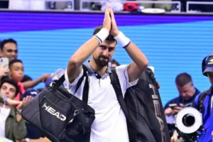 ABD Açık'ta büyük şok Novak Djokovic ilk turda veda etti