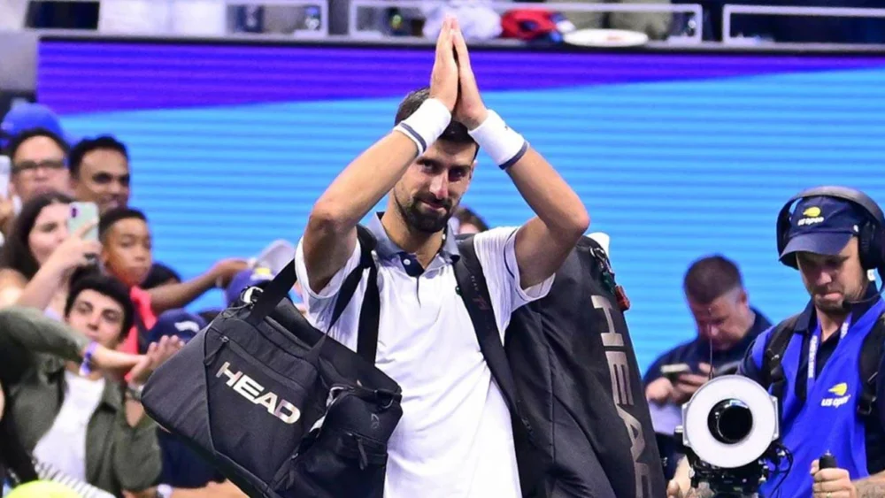ABD Açık'ta büyük şok Novak Djokovic ilk turda veda etti