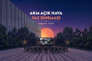 AKM’de açık hava sineması zamanı